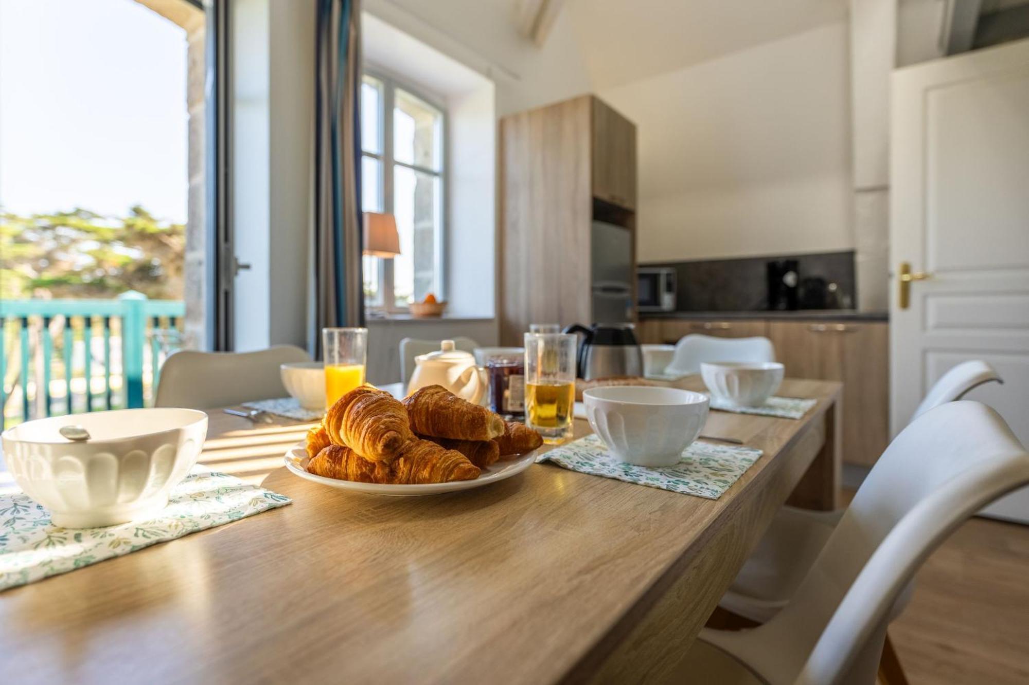 Residence Odalys Valentin Plage Batz-sur-Mer Exteriér fotografie