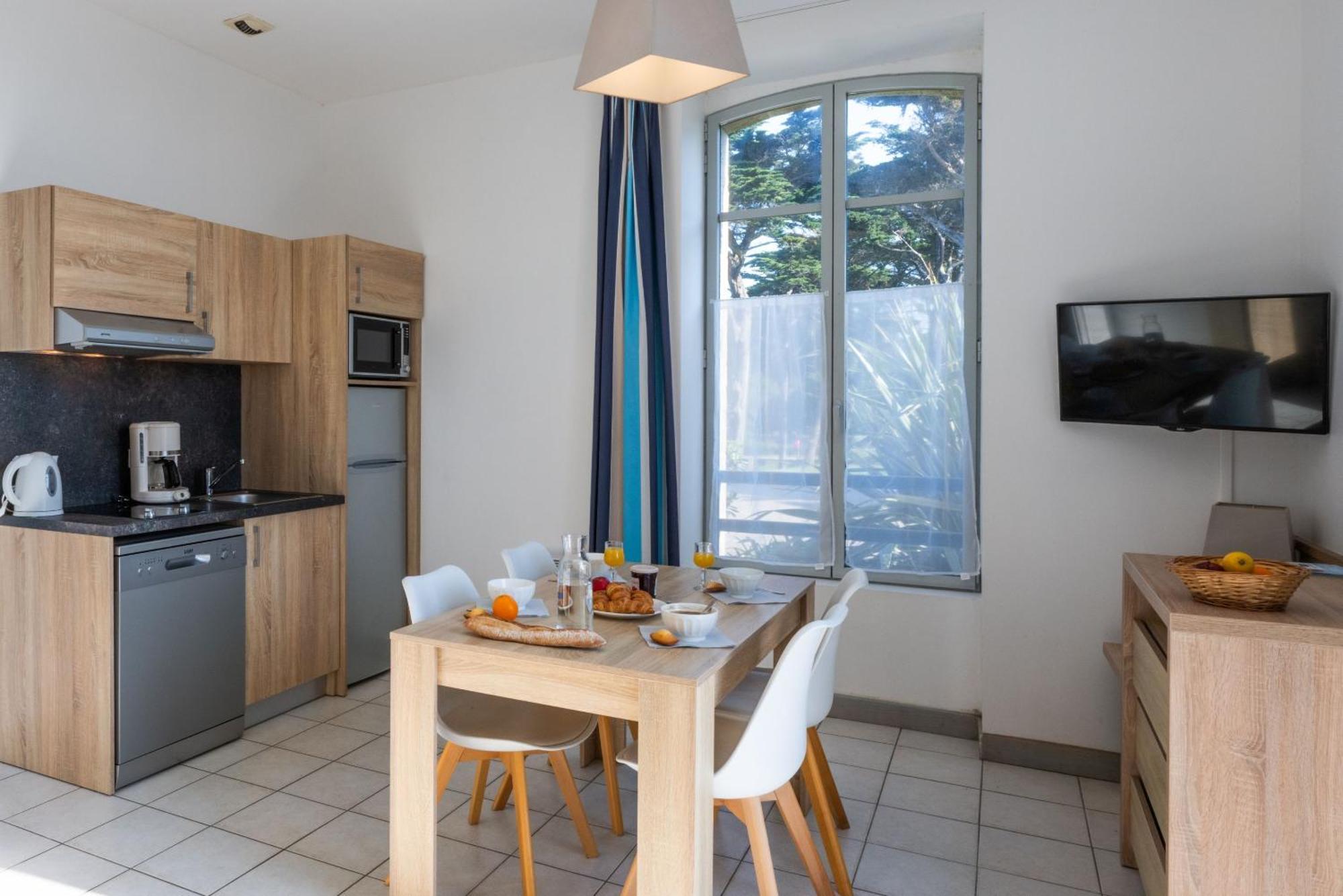 Residence Odalys Valentin Plage Batz-sur-Mer Exteriér fotografie